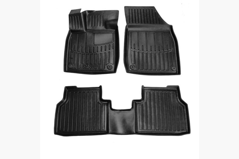 Skoda Elroq 2025- Tapis de sol en caoutchouc Stingray 3D Image