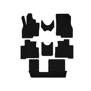 Tapis de sol textile Classic (3 rangées, 7 places, Noir) Mitsubishi Grandis 2003-2011 photo 1