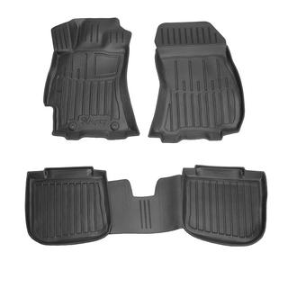 Tapis de sol en caoutchouc Stingray 3D (4 pcs)