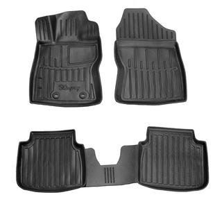 Tapis de sol en caoutchouc Stingray 3D (4 pcs)