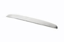 Hyundai Santa Fe 2 2006-2012 Baguette au-dessus de la plaque d'immatriculation (inox) photo 2