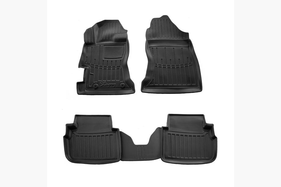 Subaru Impreza 2016-2023 Tapis de sol caoutchouc Stingray 3D (5 pcs) Image