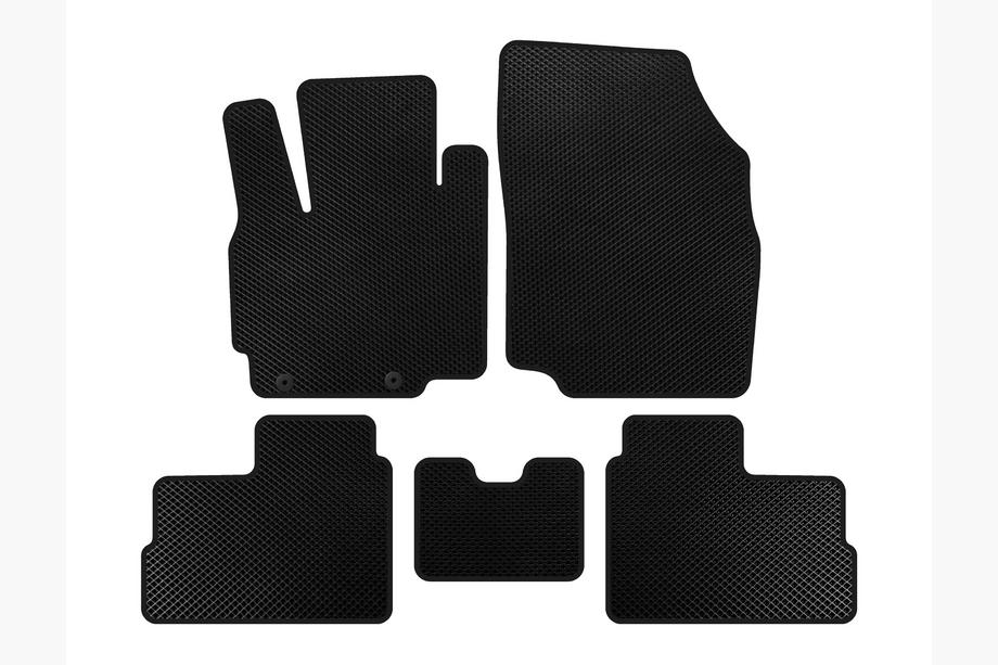 Mitsubishi Space Star/Mirage 2012- Tapis de sol EVA (pour Space Star, 2012-2016, HB, Noir) Image