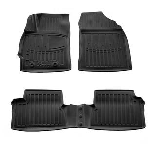 Tapis de sol en caoutchouc Stingray 3D (4 pcs)
