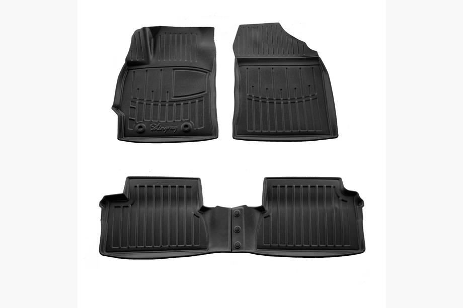 Toyota Auris 2012-2018 Tapis de sol en caoutchouc Stingray 3D (4 pcs) Image