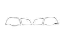 Volkswagen Passat B6 2006-2012 Caches chromés pour feux arrière (2 pcs, plastique) photo 1