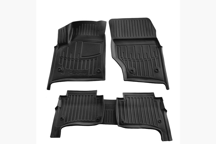Volkswagen Touareg 2002–2010 Tapis de sol caoutchouc Stingray 3D (5 pcs) Image