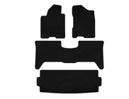 Nissan Armada 2003-2015 Tapis de sol textile Premium (3 rangées, 2003-2008, Noir) photo 1