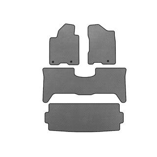 Tapis de sol EVA (3 Rangées, 2003-2008, Gris) Nissan Armada 2003-2015
