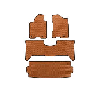 Tapis de sol EVA (3 Rangées, 2003-2008, Orange) Nissan Armada 2003-2015