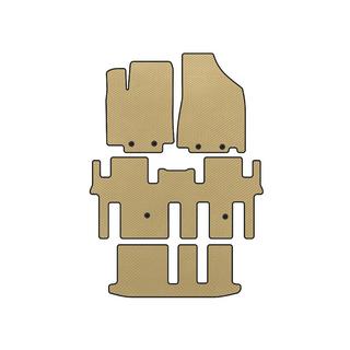 Tapis de sol EVA (3 Rangées, Beige)