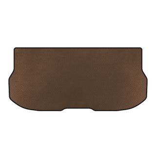 Tapis de coffre EVA (avec 3e rangée, 7 places, Marron)