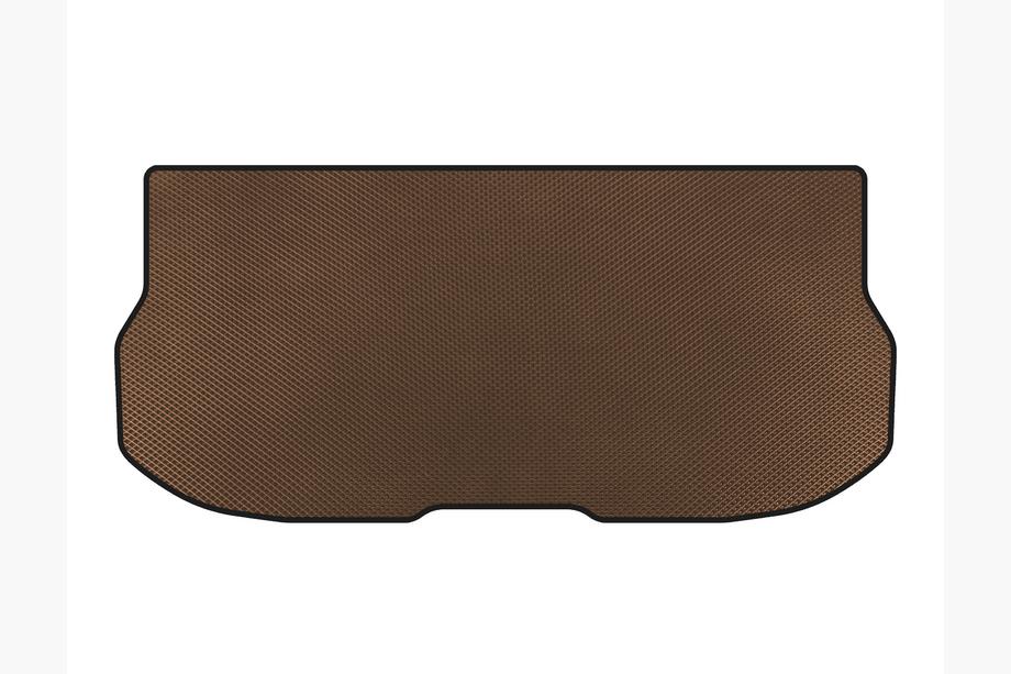 Nissan Quest 2011-2017 Tapis de coffre EVA (avec 3e rangée, 7 places, Marron) Image