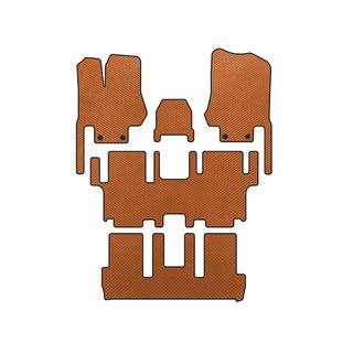 Tapis de sol EVA (3 Rangées, 7 Places, Orange)