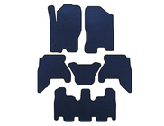 Nissan Pathfinder R51 2005-2014 Tapis de sol EVA (3 rangées, Bleu, 2010-2014) photo 1