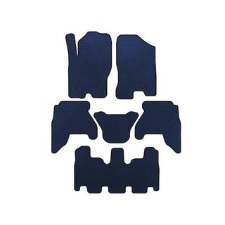 Tapis de sol EVA (3 rangées, Bleu, 2010-2014) Nissan Pathfinder R51 2005-2014