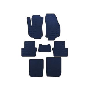 Tapis de sol EVA (3 Rangées, Bleu) Opel Zafira B 2005–2011