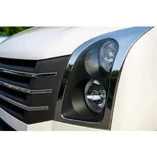 Couvre-phares (2 pcs, Acier Inoxydable) Volkswagen Crafter 2006-2016 photo 4