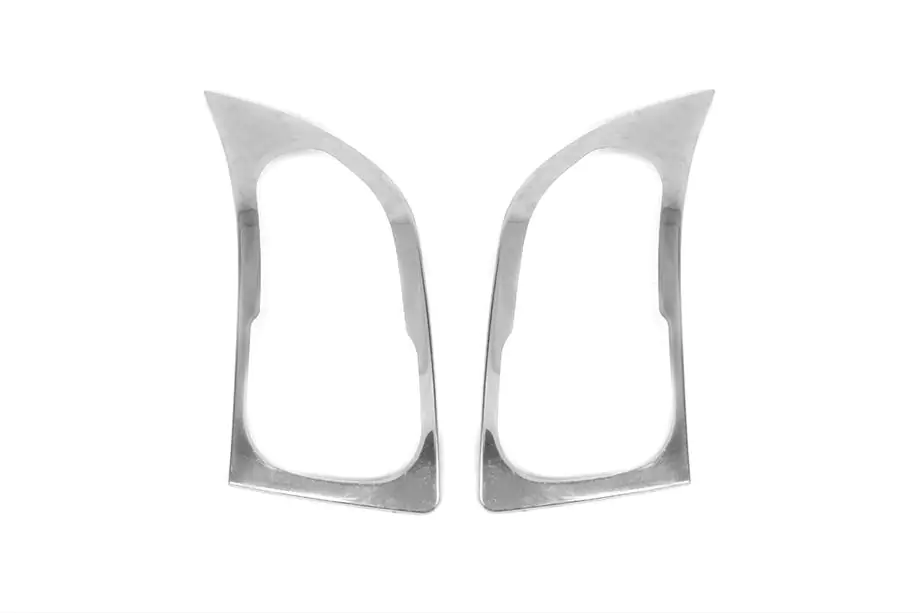 Volkswagen Crafter 2006-2016 Couvre-phares (2 pcs, Acier Inoxydable) Photo 1