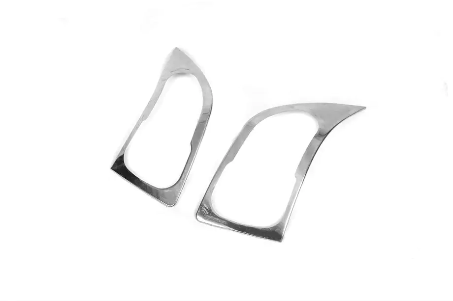 Volkswagen Crafter 2006-2016 Couvre-phares (2 pcs, Acier Inoxydable) Photo 2