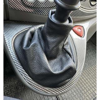 Soufflet de levier de vitesse en cuir photo 2