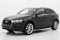 Audi Q3 2011-2019 Marchepieds Latéraux Maydos V1 (2 pcs, Aluminium & Inox) photo 1