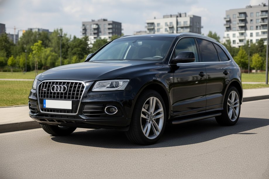 Audi Q5 2008-2017 Marchepieds Latéraux Allmond Black (2 pcs, Aluminium) Image