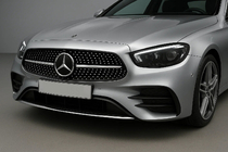 Mercedes E-class coupe C238 2016-2024 Calandre Avant Diamond Silver (pour AMG-Line 2020-2023) Avec emplacement pour caméra photo 3