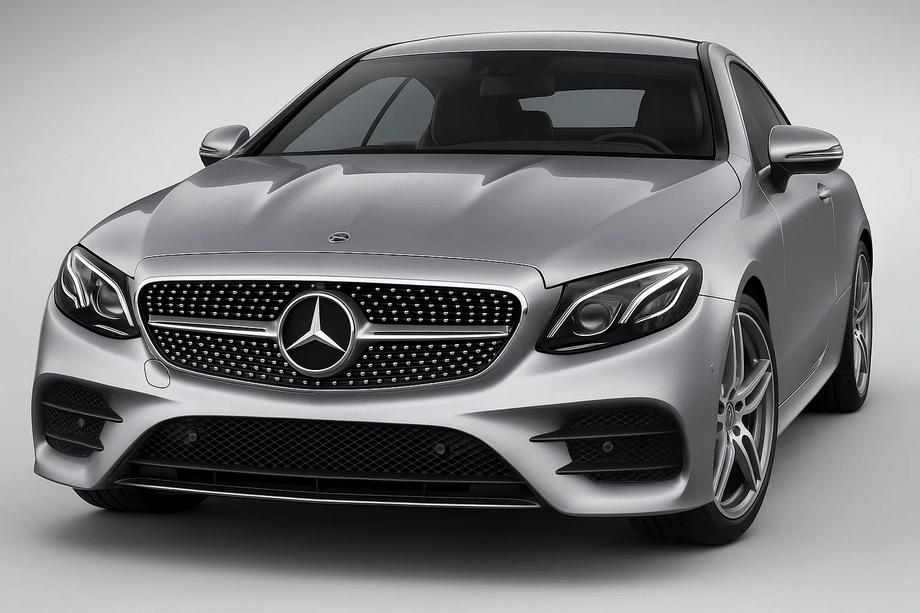 Mercedes E-class coupe C238 2016-2024 Calandre Avant Diamond Silver (pour Avantgarde/AMG-Line/E43 AMG/E53 AMG 2016-2020) Image