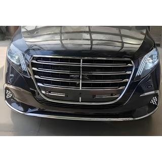 Kit de garnitures chromées pour pare-chocs avant (2023+) Mercedes Vito/V-class W447 2014- photo 3