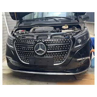 Kit de garnitures chromées pour pare-chocs avant (2023+) Mercedes Vito/V-class W447 2014- photo 2