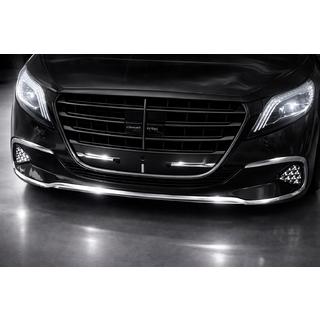 Kit de garnitures chromées pour pare-chocs avant (2023+) Mercedes Vito/V-class W447 2014- photo 1