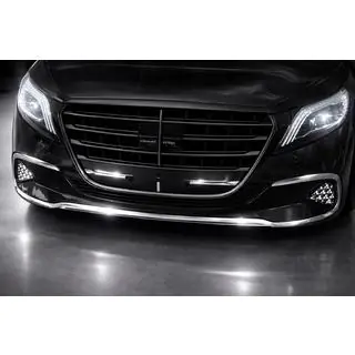 Kit de garnitures chromées pour pare-chocs avant (2023+) Mercedes Vito/V-class W447 2014- photo 1