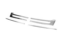 Volkswagen T5 2010-2015 Couvre-Calandre Chromés (Omsa, 4 pcs, Acier Inoxydable) photo 3