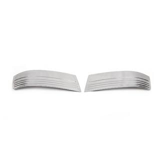 Protections d'angle de pare-chocs avant en acier inoxydable (2 pcs) photo 2