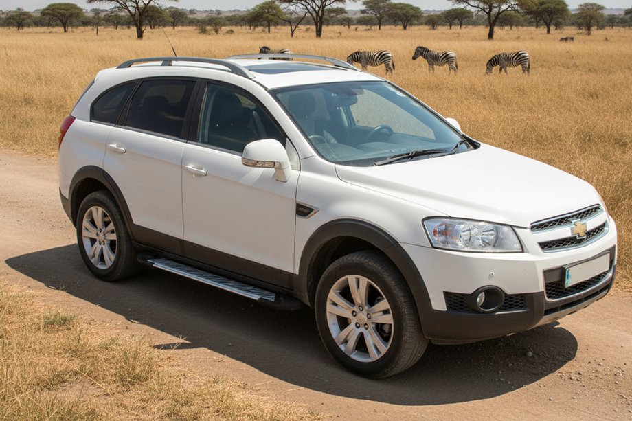 Chevrolet Captiva 2006-2019 Marchepieds Latéraux Line (2 pcs, Aluminium) Image