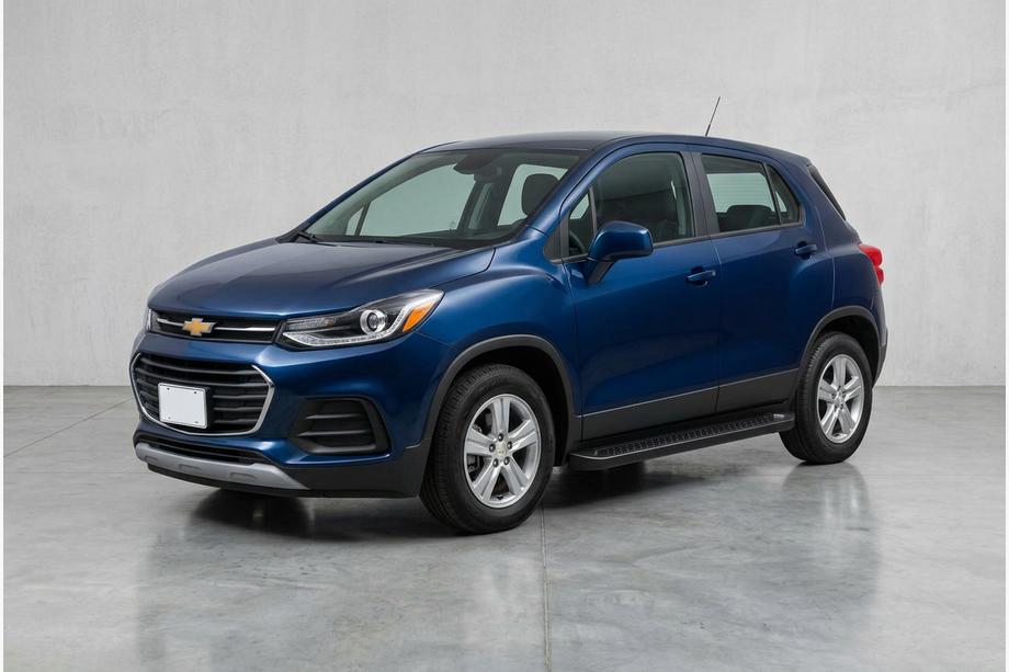 Chevrolet Trax 2012-2023 Marchepieds Latéraux Allmond Black (2 pcs, Aluminium) Image