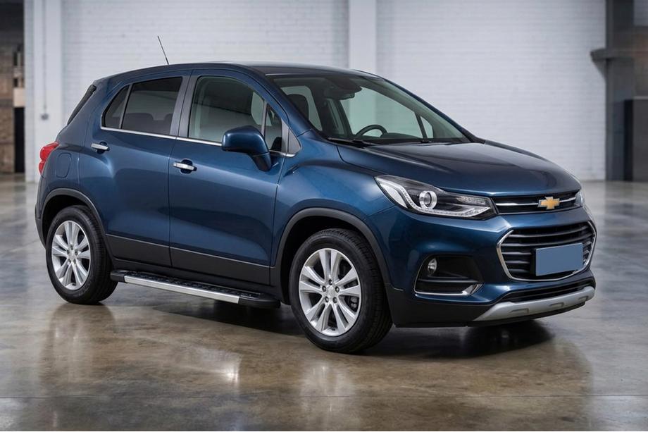 Chevrolet Trax 2012-2023 Marchepieds Latéraux RedLine V1 (2 pcs, Aluminium) Image