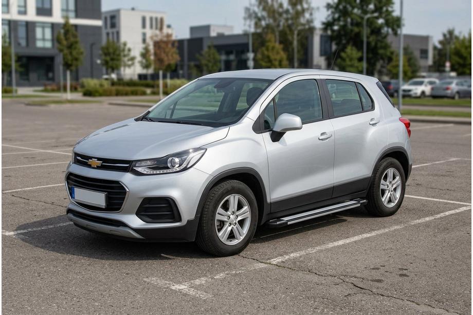 Chevrolet Trax 2012-2023 Marchepieds Latéraux Rainbow (2 pcs, Aluminium) Image