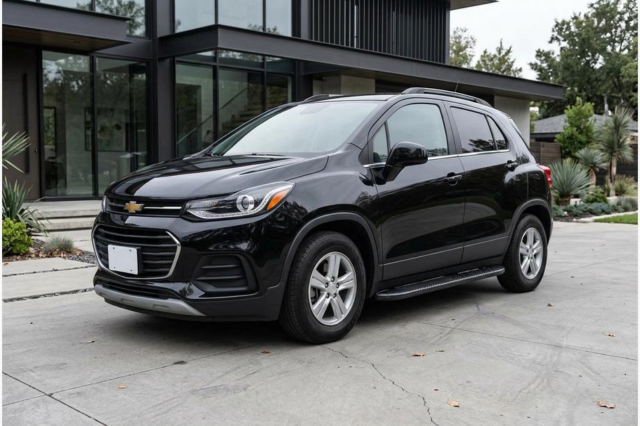 Chevrolet Trax 2012-2023 Marchepieds Latéraux Bosphorus Black (2 pcs, Aluminium) Image