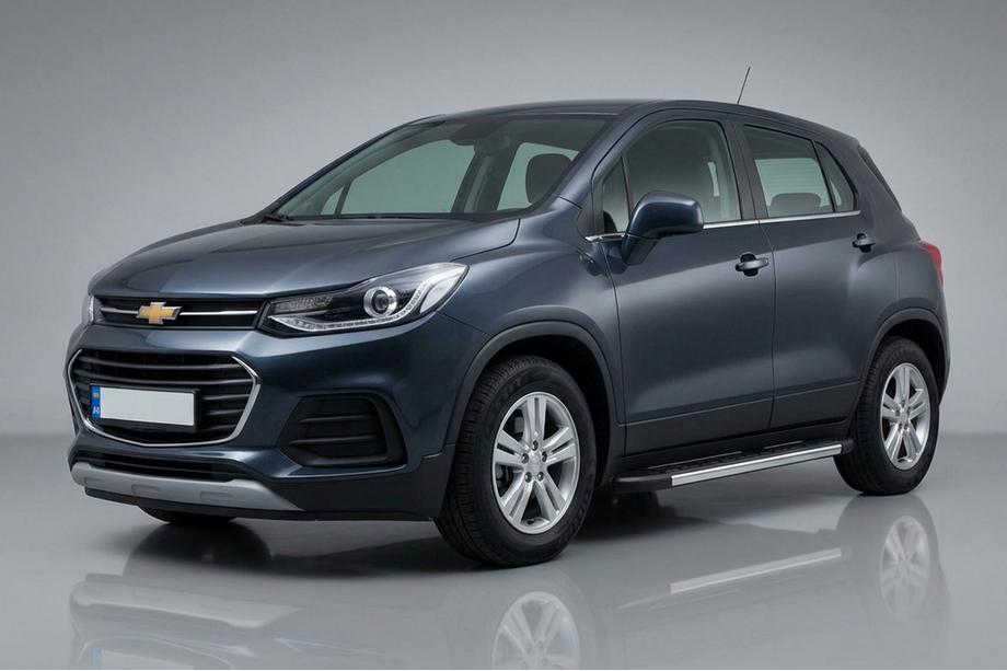 Chevrolet Trax 2012-2023 Marchepieds Latéraux Duru (2 pcs, Aluminium) Image