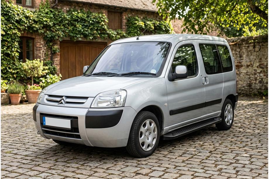 Citroen Berlingo 1996-2008 Marchepieds Latéraux Allmond Black (2 pcs, Aluminium) Image