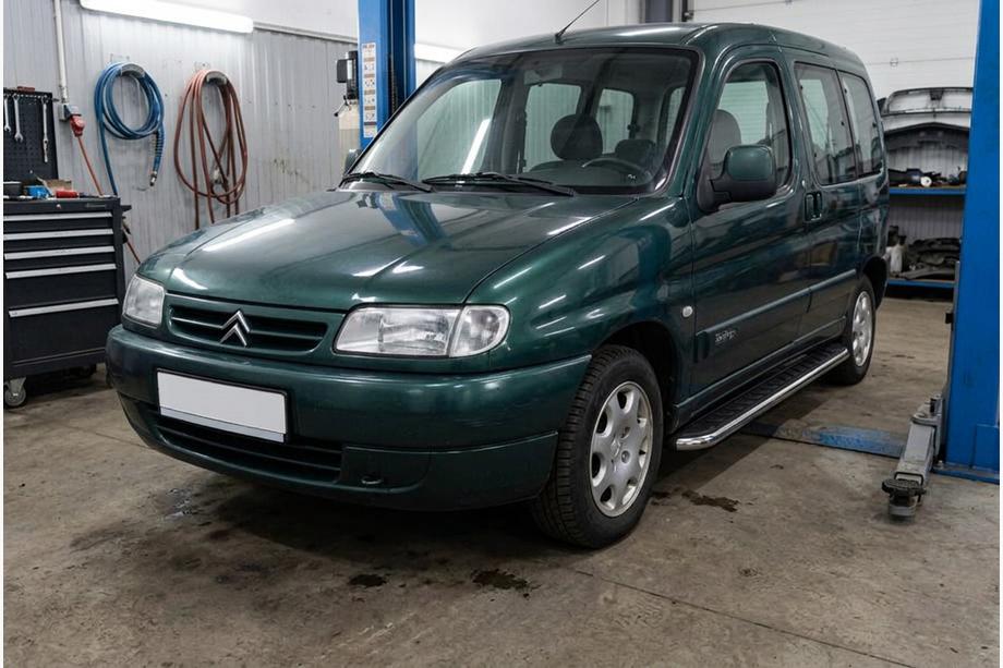 Citroen Berlingo 1996-2008 Marchepieds Latéraux Maydos V1 (2 pcs, Aluminium & Inox) Image