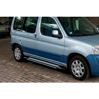 Marchepieds Latéraux Rainbow (2 pcs, Aluminium) Peugeot Partner 1996-2008 photo 1