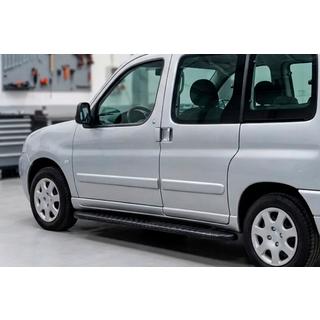 Marchepieds Latéraux Bosphorus Black (2 pcs, Aluminium) Peugeot Partner 1996-2008 photo 1