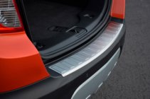 Chevrolet Trax 2012-2023 Protection de Pare-chocs Arrière OmsaLine Inox photo 1