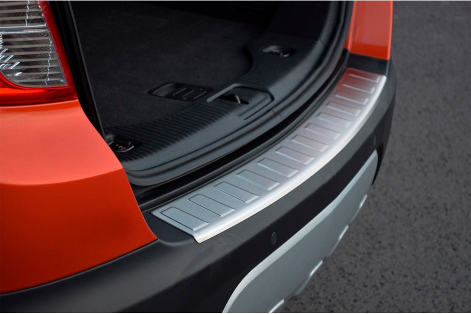 Chevrolet Trax 2012-2023 Protection de Pare-chocs Arrière OmsaLine Inox Image