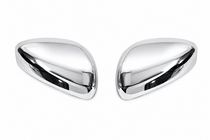 Citroen DS-4 2010-2015 Coques de Rétroviseurs (2 pcs, Acier Inoxydable) OmsaLine - Inox Italien photo 3