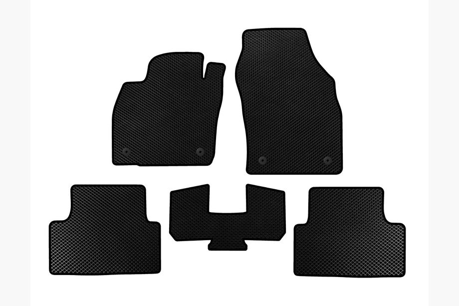 Volkswagen T-Cross 2019- Tapis de sol EVA (Noir) Image