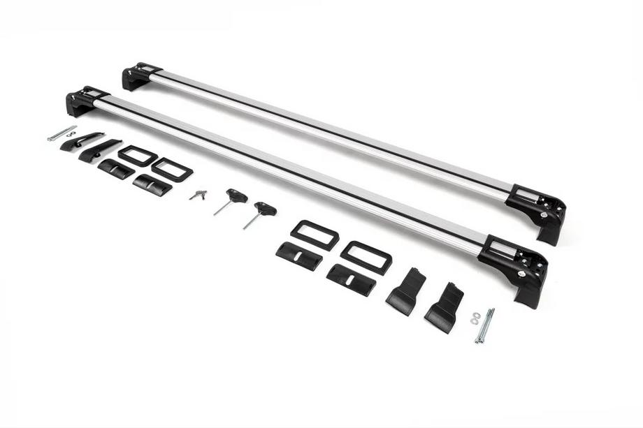 Mercedes Citan 2013-2021 Barres de toit pour points de fixation verrouillables Wingbar V3 (2 pcs) Photo 13